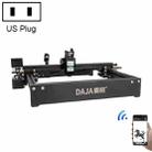 DAJA D3 3W 3000mW 23x28cm Engraving Area 360 Degrees Rotation Laser Engraver Carving Machine, US Plug - 1