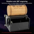 DAJA D3 3W 3000mW 23x28cm Engraving Area 360 Degrees Rotation Laser Engraver Carving Machine, US Plug - 11