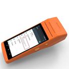 PDA-5501 Multi-function 5.5 inch IPS Screen IP65 Protection All-in-one Intelligent Terminal, Built-in Thermal Line Printer & MIC & Speaker, Support WiFi & Bluetooth & GPS(Orange) - 2