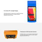 PDA-5501 Multi-function 5.5 inch IPS Screen IP65 Protection All-in-one Intelligent Terminal, Built-in Thermal Line Printer & MIC & Speaker, Support WiFi & Bluetooth & GPS(Orange) - 4