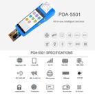 PDA-5501 Multi-function 5.5 inch IPS Screen IP65 Protection All-in-one Intelligent Terminal, Built-in Thermal Line Printer & MIC & Speaker, Support WiFi & Bluetooth & GPS(Blue) - 3