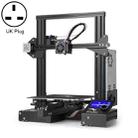 CREALITY Ender-3 POM Wheel V-guide Rail DIY 3D Printer, Print Size : 22 x 22 x 25cm, UK Plug - 1