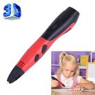 Gen 6th ABS / PLA Filament Kids DIY Drawing 3D Printing Pen with LCD Display(Red+Black) - 1