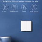 Original Xiaomi Youpin Aqara Smart Light Control Double Key Wall-mounted Wireless Switch D1(White) - 7