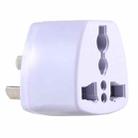 002T Portable Universal Socket Computer Server Power Adapter Travel Charger, CN Plug(White) - 1