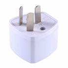 002T Portable Universal Socket Computer Server Power Adapter Travel Charger, CN Plug(White) - 3