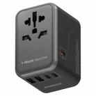 MOMAX 1-World UA8 PD 65W Fast Charger Power Adapter(Black) - 1