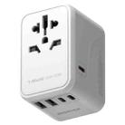 MOMAX 1-World UA8 PD 65W Fast Charger Power Adapter(White) - 1