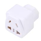 Portable Universal Five-hole WK to C13-C14 Plug Socket Power Adapter(White) - 2