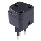 Portable UK to Switzerland Plug Socket Power Adapter - 3