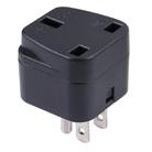 Portable UK to US & Mexico Three-pin Plug Socket Power Adapter - 3