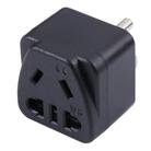 Portable Universal Five-hole WK to US & Mexico Three-pin Plug Socket Power Adapter - 2