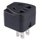 Portable Universal Five-hole WK to US & Mexico Three-pin Plug Socket Power Adapter - 3