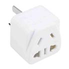 Portable Universal Five-hole WK to AU Three-pin Plug Socket Power Adapter - 1