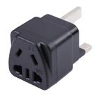 Portable Universal Five-hole WK to UK Plug Socket Power Adapter with Fuse - 2