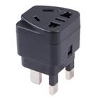 Portable Universal Five-hole WK to UK Plug Socket Power Adapter with Fuse - 3