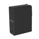 Original Lenovo 65W USB-C / Type-C Power Adapter Portable Charger with 2m Type-C Charging Cable, US Plug (Black) - 1