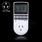 AC 240V Smart Home Plug-in Programmable LCD Display Clock Summer Time Function 12/24 Hours Changeable Timer Switch Socket, AU Plug - 1