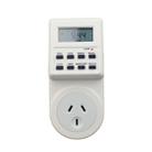 AC 240V Smart Home Plug-in LCD Display Clock Summer Time Function 12/24 Hours Changeable Timer Switch Socket, AU Plug - 2