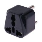Portable Universal Socket to (Small) South Africa Plug Power Adapter Travel Charger (Black) - 1
