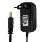 EU Plug AC 100-240V to DC 12V 5A Power Adapter, Tips: 5.5 x 2.1mm, Cable Length: about 1.2m (Black) - 3