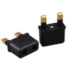 100 PCS UK Plug to US/EU Plug Adapter Power Socket Travel Converter - 3
