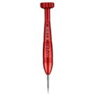 Professional Repair Tool Open Tool 1.2 x 25mm Cross Tip Socket Metal Screwdriver(Red) - 2