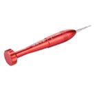 Professional Repair Tool Open Tool 1.2 x 25mm Cross Tip Socket Metal Screwdriver(Red) - 4