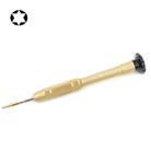 Professional Repair Tool Open Tool 25mm T6 Hex Tip Socket Screwdriver (Gold) - 1