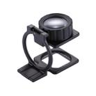 10X Foldable Metal Dual Lens Magnifier Desk Table Mount Magnifier - 2