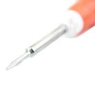 Professional Repair Tool Open Tool 0.8 x 30mm Pentacle Tip Socket Screwdriver(Orange) - 5