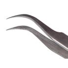 BEST BST-15L Brushed stainless steel tweezers - 4