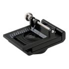 Mini Desk Style 10x Magnification Loupe Metal Antique Magnifier(Black) - 4