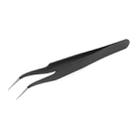 JIAFA JF-604 Curved Tip Tweezers (Black) - 2