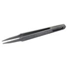 JF-S11 Anti-static Carbon Fiber Straight Tip Tweezers(Black) - 3