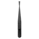 JF-S14 Anti-static Carbon Fiber Straight Tip Tweezers(Black) - 1