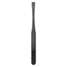 JF-S15 Anti-static Carbon Fiber Straight Tip Tweezers(Black) - 1
