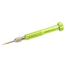 JF-6688 5 in 1 Metal Multi-purpose Pen Style Screwdriver Set for Phone Repair(Green) - 3