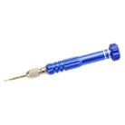 JF-6688 5 in 1 Metal Multi-purpose Pen Style Screwdriver Set for Phone Repair(Blue) - 3