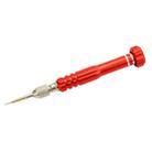 JF-6688 5 in 1 Metal Multi-purpose Pen Style Screwdriver Set for Phone Repair(Red) - 3