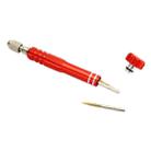 JF-6688 5 in 1 Metal Multi-purpose Pen Style Screwdriver Set for Phone Repair(Red) - 4