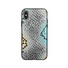 Leather Protective Case For iPhone X & XS(Gray) - 1