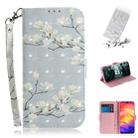 3D Coloured Drawing Horizontal Flip Leather Case with Holder & Card Slots & Wallet For Galaxy S10e(Magnolia) - 1