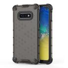 Shockproof Honeycomb PC+TPU Protective Case for Galaxy S10e(Black) - 1