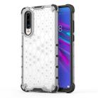 Shockproof Honeycomb PC + TPU Protective Case For Huawei P30(White) - 1