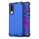 Shockproof Honeycomb PC + TPU Protective Case For Huawei P30(Blue) - 1