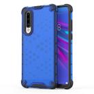 Shockproof Honeycomb PC + TPU Protective Case For Huawei P30 Lite(Blue) - 1