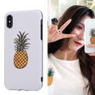 For iPhone XS Max Fashion TPU Protective Case(Pineapple Pattern) - 11