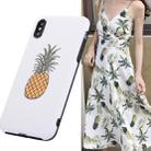 For iPhone XS Max Fashion TPU Protective Case(Pineapple Pattern) - 12