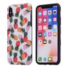 For iPhone XS Max Fashion TPU Protective Case(Color Pineapple Pattern) - 4